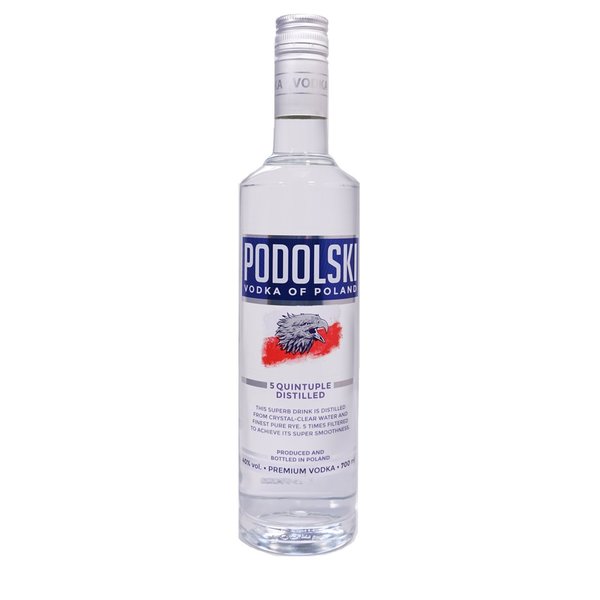 Podolski Polish Vodka 40% 700 ml