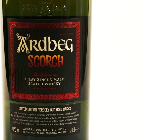 Ardbeg SCORCH Limited Edition Whisky 46% 700 ml